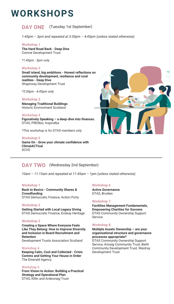 DTAS Annual Conference programme 2026